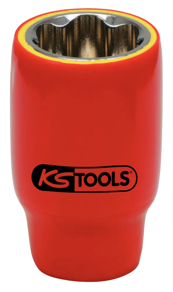 Llave de vaso KS Tools 1/2, 1000 V, 8 mm, aislamiento por inmersión